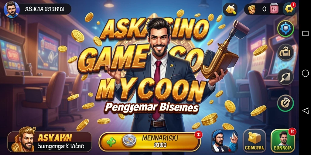 Tampilan gameplay ASKASINO yang menarik dan penuh strategi Tycoon.