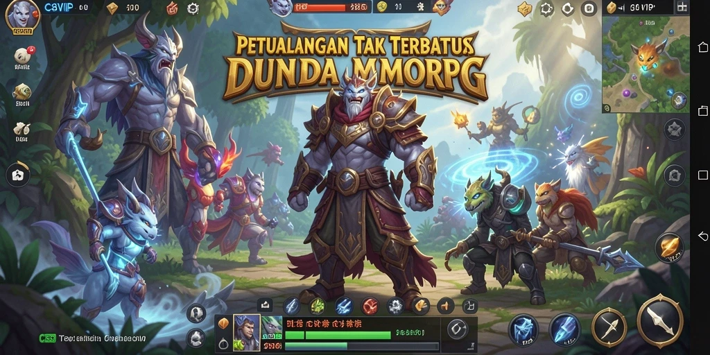 Gameplay seru C8VIP dalam dunia MMORPG yang menakjubkan.