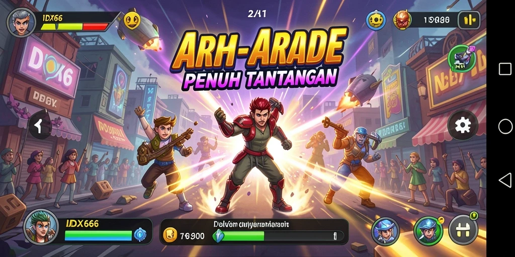 Tampilan menarik dan seru dari gameplay <strong>IDX66</strong> yang penuh tantangan.