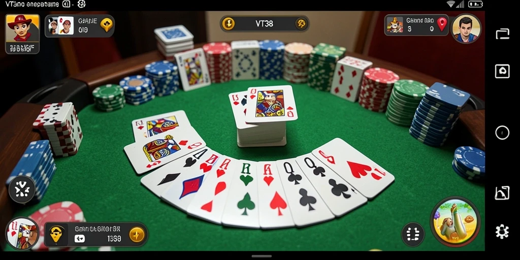 Tampilan gameplay Gaple yang menarik dan interaktif.